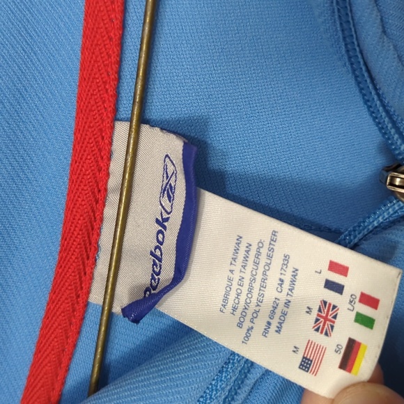 ❤️5/$25 EUC Vintage Reebok Pullover Lightweight Jacket - Picture 4 of 5